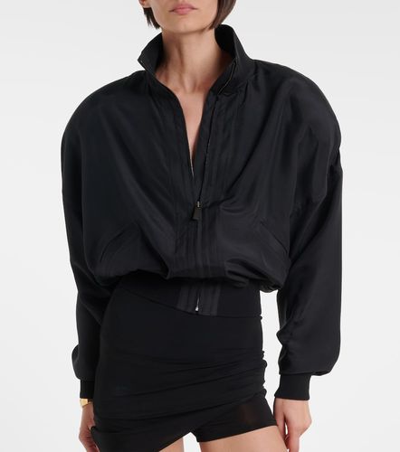 Gucci Silk poplin bomber jacket - Gucci - Modalova