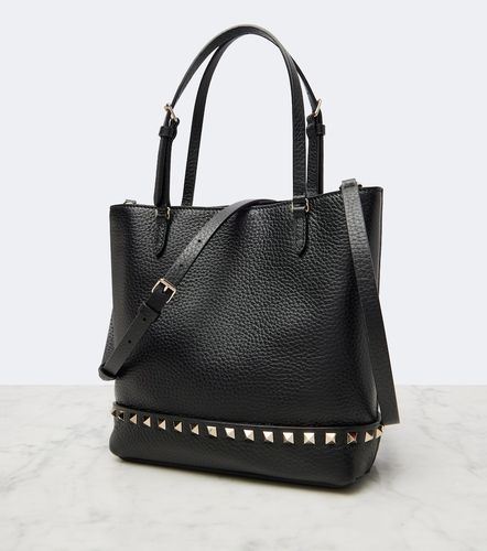Rockstud Small leather top-handle bag - Valentino Garavani - Modalova