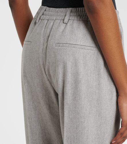 Wool and cashmere tapered pants - Eleventy - Modalova