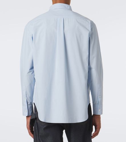 Applique cotton poplin shirt - JW Anderson - Modalova