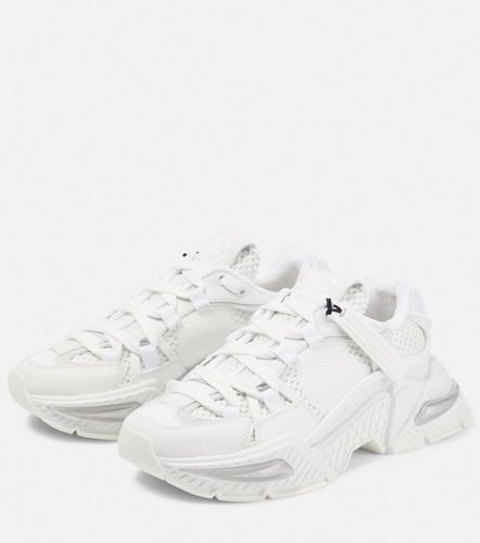 Sneakers Airmaster mit Veloursleder - Dolce&Gabbana - Modalova