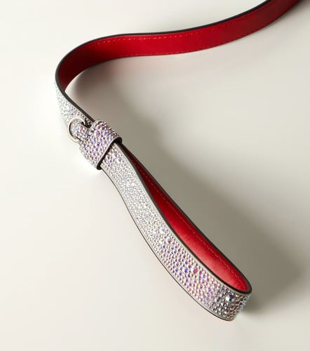 Correa para perro Loubileash de ante adornada - Christian Louboutin - Modalova