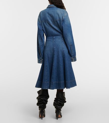 Khaite Lennox denim midi skirt - Khaite - Modalova