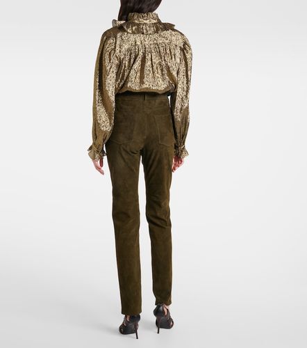 Chloe Suede slim pants - Chloe - Modalova