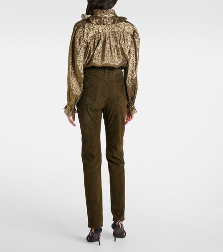 Chloe Suede slim pants - Chloe - Modalova