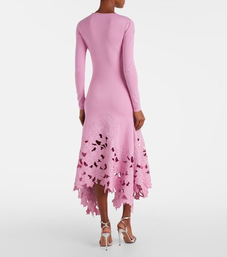 Abito midi con ricamo - Oscar de la Renta - Modalova