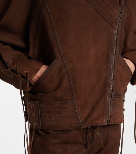 Edina asymmetric suede jacket - Isabel Marant - Modalova