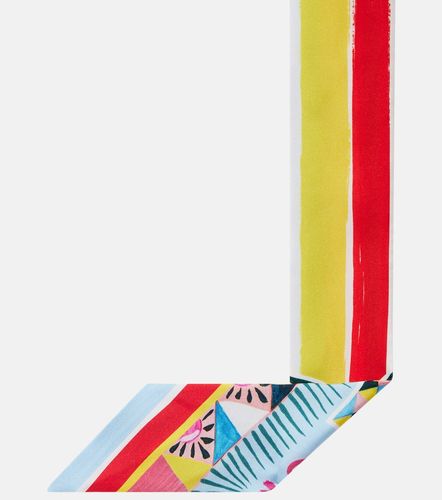 Printed silk twill scarf - Dolce&Gabbana - Modalova