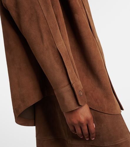 Ami Paris Camicia in suede - Ami Paris - Modalova