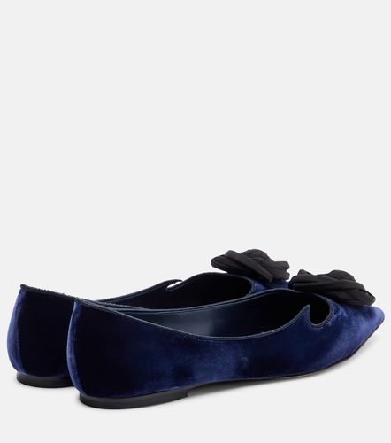 Bailarinas ose Vivier de terciopelo - Roger Vivier - Modalova
