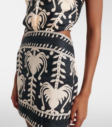 Vestido corto estampado - Johanna Ortiz - Modalova