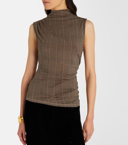 Mylie houndstooth jersey top - Veronica Beard - Modalova