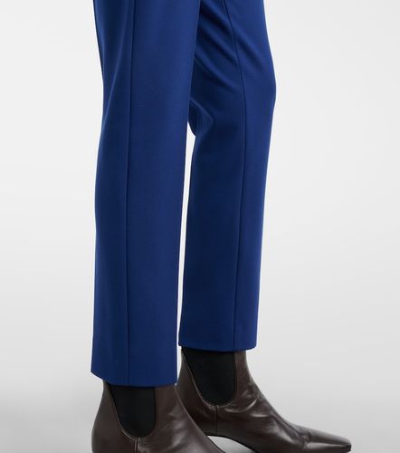 Pegno jersey cropped slim pants - Max Mara - Modalova