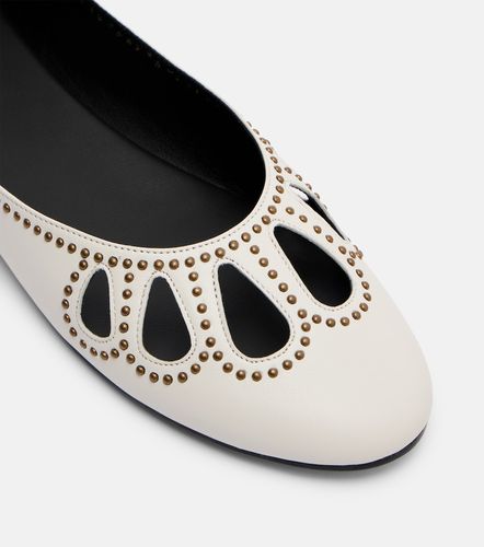 Ballerine Bloris in pelle con borchie - Isabel Marant - Modalova