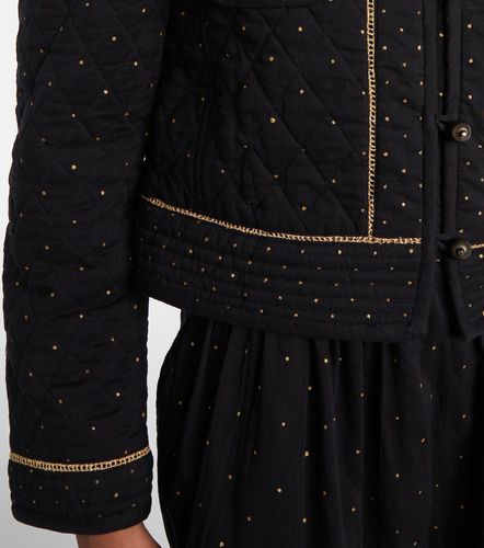 Giacca cropped Vania in cotone a - Marant Etoile - Modalova
