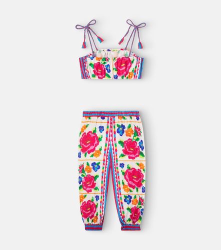 Fábula Set de top y pantalones de algodón - Fabula - Modalova