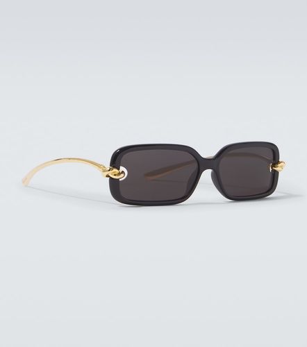 Knot rectangular sunglasses - Bottega Veneta - Modalova