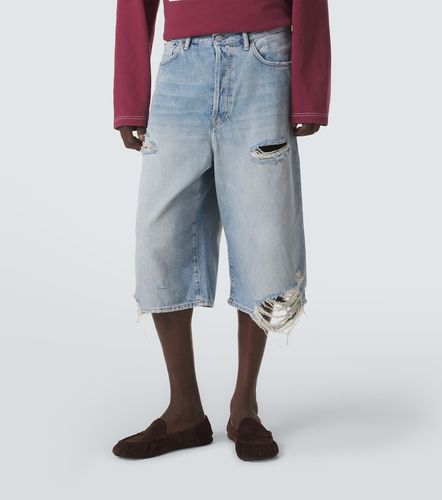 Bermuda di jeans distressed - Acne Studios - Modalova