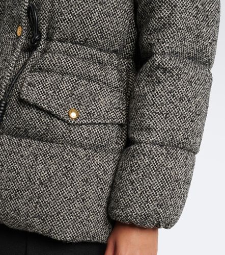 Moncler Daunenjacke aus Tweed - Moncler - Modalova