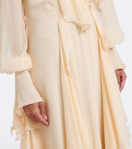 Blumarine Ruffled maxi dress - Blumarine - Modalova