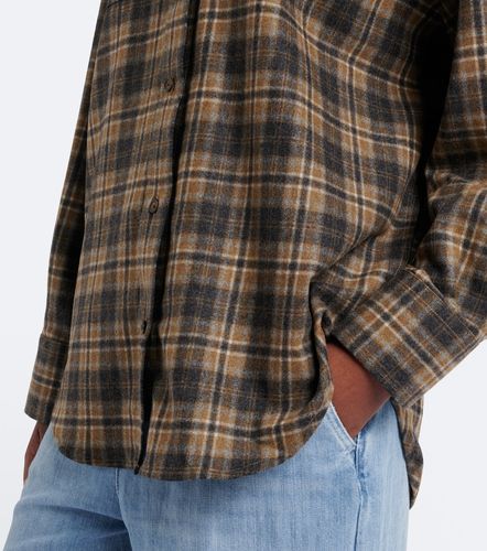 Rohe Checked wool-blend overshirt - Rohe - Modalova