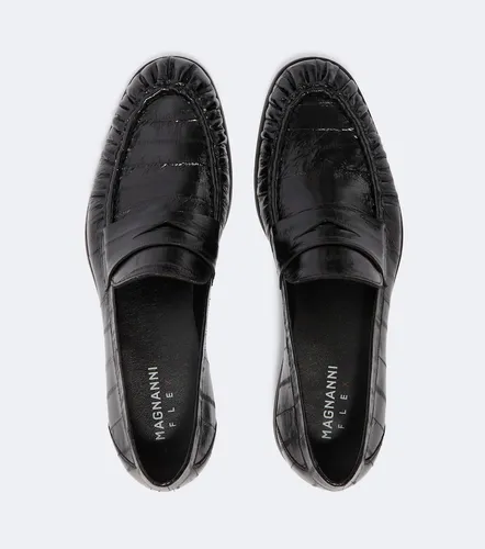 Magnanni Eel leather penny loafers - Magnanni - Modalova