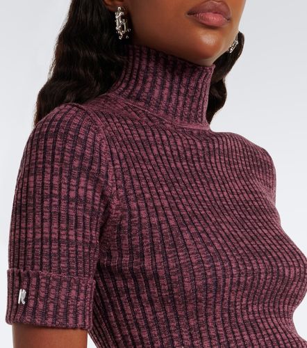 Pullover aus einem Woll- und Seidengemisch - Rabanne - Modalova
