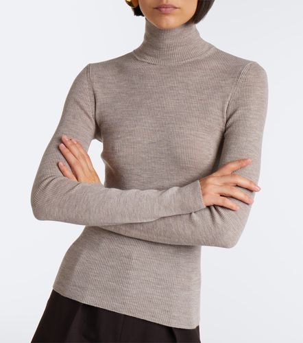 Pullover in lana vergine a coste - Max Mara - Modalova