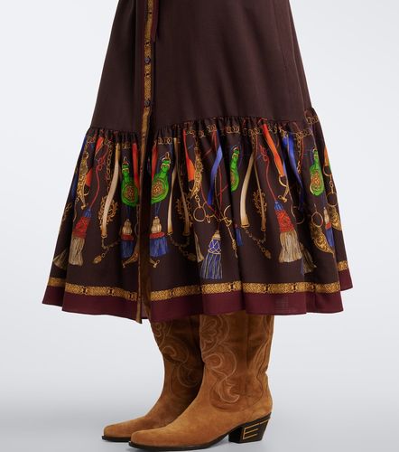 Abito chemisier in twill di misto lana e seta - Etro - Modalova