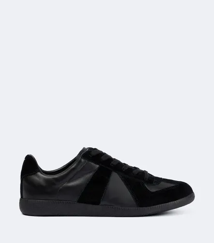 Replica leather and suede sneakers - Maison Margiela - Modalova