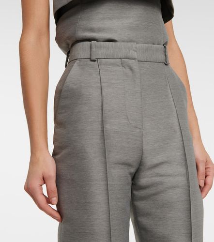 Pantaloni regular in misto lana e cotone - Toteme - Modalova