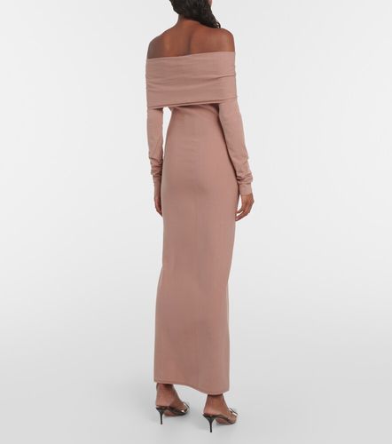 Alaïa Off-Shoulder-Midikleid aus Jersey - Alaia - Modalova