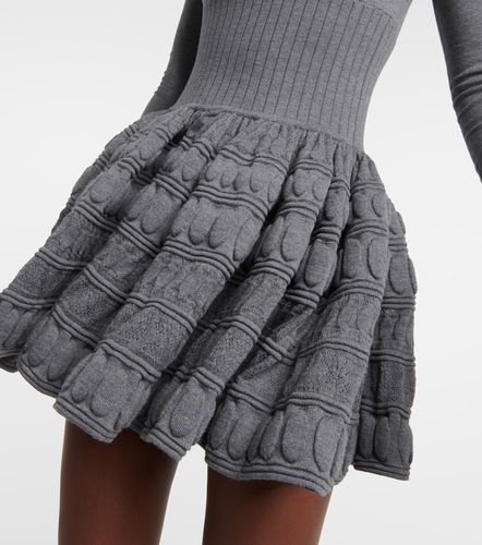 Alaia Wool-blend minidress - Alaia - Modalova
