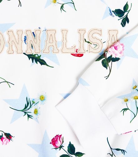 Sudadera con capucha floral - Monnalisa - Modalova