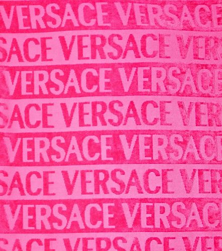 Bata Versace Allover de rizo de algodón - Versace Home - Modalova