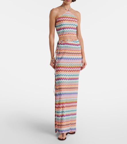 Missoni Zigzag lame wrap skirt - Missoni - Modalova