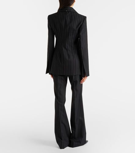 Visino wool-blend gabardine flared pants - Sportmax - Modalova