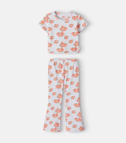 Set de top y pantalones de algodón floral - Tinycottons - Modalova