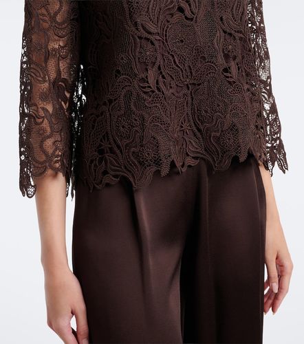 Max Mara Top aus Spitze - Max Mara - Modalova