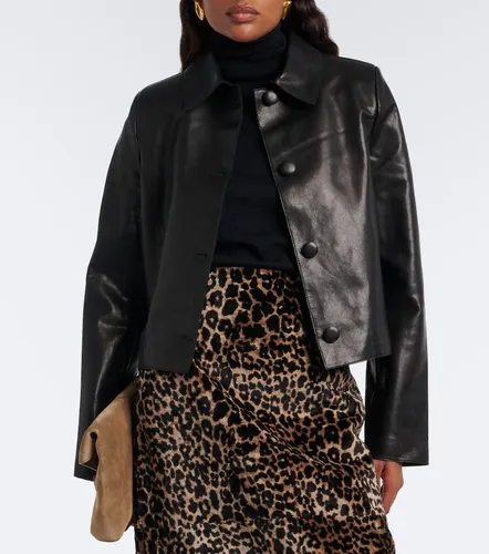 Nour Hammour Hadley leather jacket - Nour Hammour - Modalova