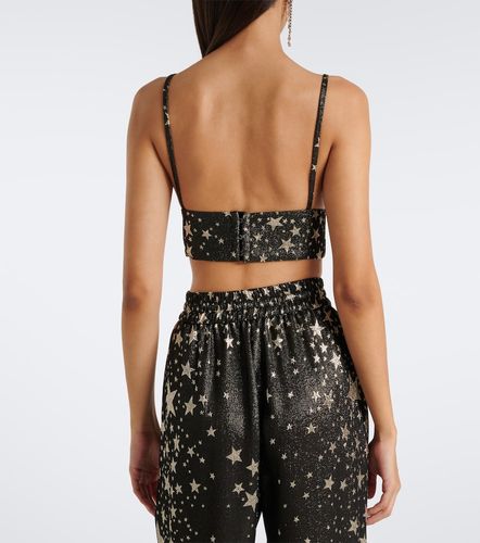 Cropped-Top aus einem Seidengemisch - Dolce&Gabbana - Modalova