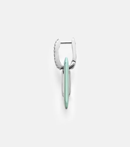 Chiara Small 18kt gold single earring with diamonds - Eera - Modalova