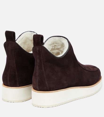 Harry shearling-lined suede ankle boots - Gabriela Hearst - Modalova