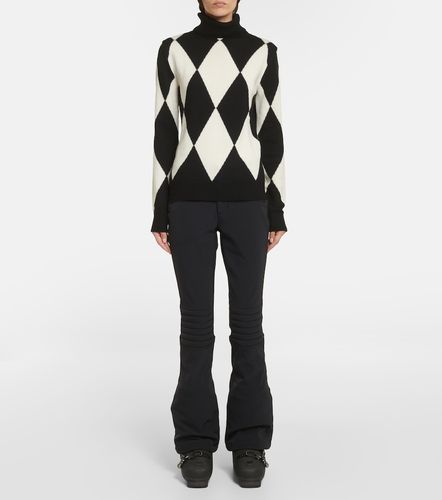Pullover Diamond in lana a collo alto - Perfect Moment - Modalova
