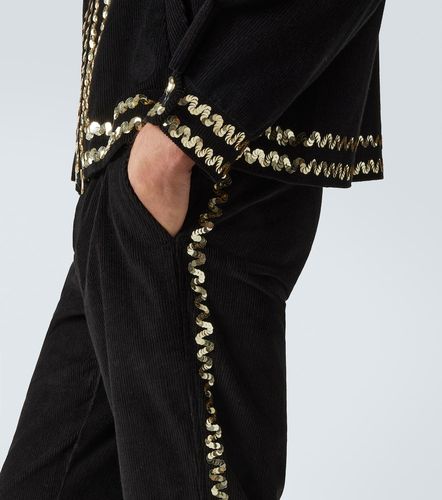 Pantaloni in velluto di cotone a coste - Bode - Modalova