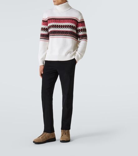 Chinos Winter de tiro medio de algodón - Zegna - Modalova