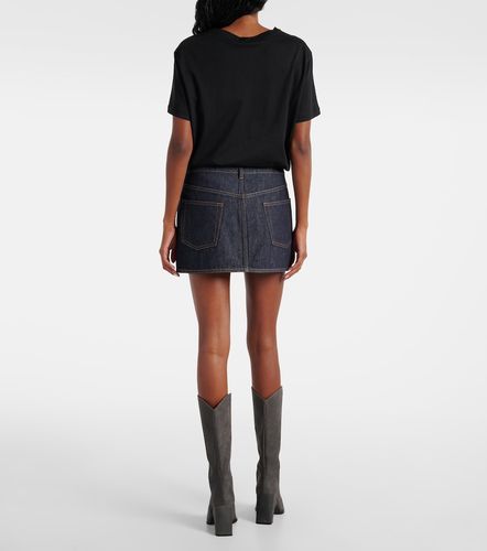 Coperni Asymmetric denim miniskirt - Coperni - Modalova