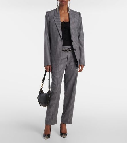 Ritana pinstripe wool tapered pants - Isabel Marant - Modalova
