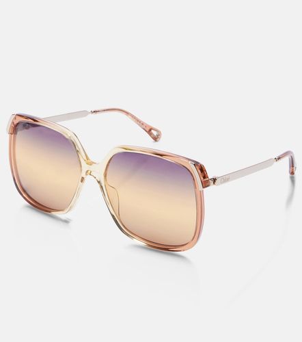 Chloé Gafas de sol oversized con logo - Chloe - Modalova