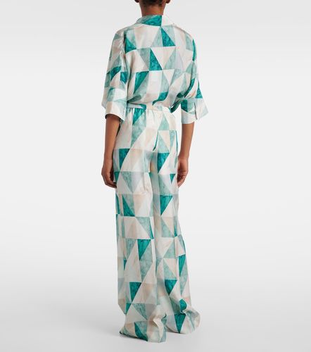 Thoresby printed silk wide-leg pants - Joseph - Modalova